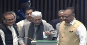 Bilawal, Zardari cast vote for NA speaker