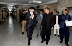 Murad irked by secretaries&rsquo; absence in surprise visit to Sindh Secretariat