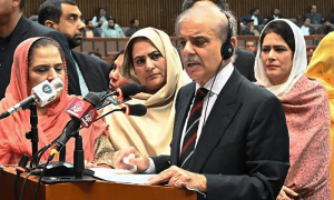 Editorial: Bridging gaping political chasm and restoring unity will require immense grit from Shehbaz