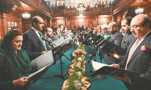 Punjab, Khyber Pakhtunkhwa cabinets sworn in