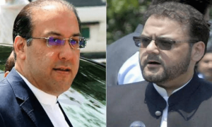 پاناما کیس ریفرنس: حسن، حسین نواز کے دائمی وارنٹ گرفتاری 14 مارچ تک معطل