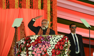 Modi visits Indian-occupied Kashmir for first time since special status revoked