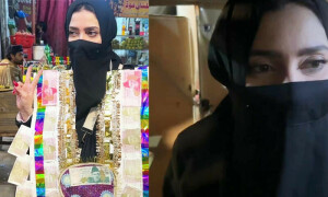 ماہرہ خان کی برقع میں بازار گھومنے، رکشے کی سواری کرنے کی ویڈیوز وائرل