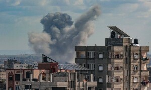 Fear grips Rafah as Israel bombs residential tower