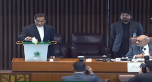 NA speaker casts ballot in Senate by-poll on 6 seats