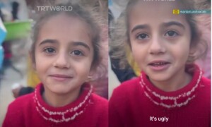 &rsquo;جنگ سے پہلے میں خوبصورت تھی، اب نہیں ہوں&lsquo;، فلسطینی بچی کی ویڈیو وائرل
