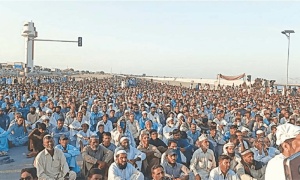 Gwadar cut off amid &lsquo;missing persons&rsquo; protests