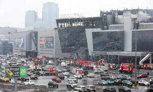 Russia arrests suspected gunmen as concert death toll soars to 133