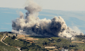 Three wounded in Israeli strikes on east Lebanon&rsquo;s Baalbek