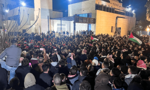 Jordanian police clash with protesters near Israel embassy