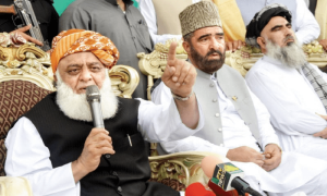 Fazl says JUI-F will boycott  by-polls, launch protest drive