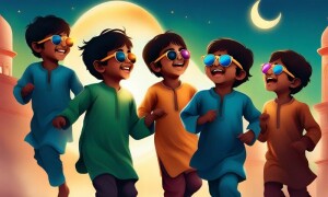 &rsquo;عینک لگا کر عید منانے والے بچوں کو اب عید کی کوئی خوشی نہیں&lsquo;