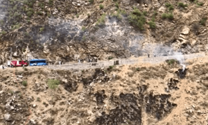 ‘Bus carrying Chinese was not bombproof’ ‘Bus carrying Chinese was not bombproof’