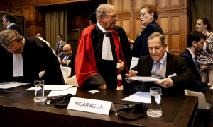 Germany &lsquo;pathetic&rsquo; to supply aid to Gaza and arms to Israel, Nicaragua tells top UN court