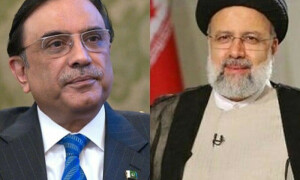 آصف زرداری کا ایرانی صدر کو فون، شام میں ایرانی سفارتخانے پر اسرائیلی حملے پر اظہار تعزیت