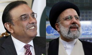 In phone call with Iran&rsquo;s Raisi, Zardari stresses exchange of information to overcome security challenges