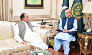 Finance Minister Aurangzeb briefs premier before maiden US sojourn