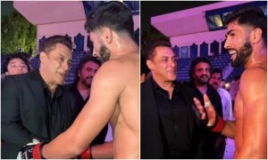 بھارتی حریف پر پے در پے وار کرنے والے شاہزیب رند کو سلمان خان نے کیا کہا؟