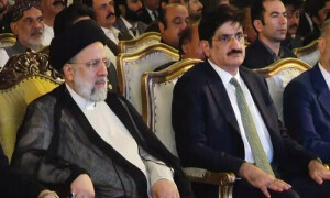 کراچی: ایرانی صدر اور وزیراعلیٰ سندھ کی ملاقات، دو طرفہ اقتصادی صورتحال پر تبادلہ خیال