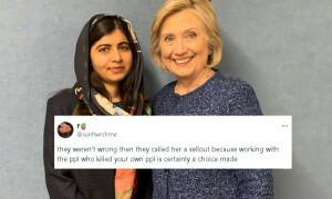 ہیلری کلنٹن کیساتھ کام کرنے پر ملالہ یوسف زئی کو تنقید کا سامنا
