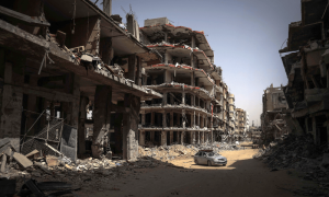 Israel continues to pummel Gaza after US Congress approves military aid