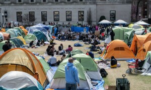 PHOTOS: Chicago students rally with &lsquo;Free Palestine&rsquo; banners
