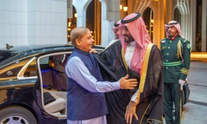 وزیراعظم کی سعودی ولی عہد محمد بن سلمان کے گالا ڈنر میں شرکت، اہم امور پر تبادلہ خیال