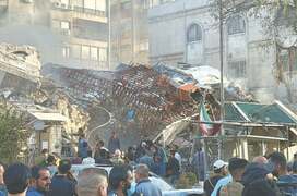 Israel &lsquo;flattens&rsquo; Iranian embassy in Damascus
