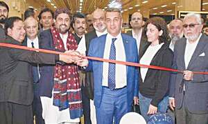 First direct flight from Azerbaijan lands at Karachi airport First direct flight from Azerbaijan lands at Karachi airport