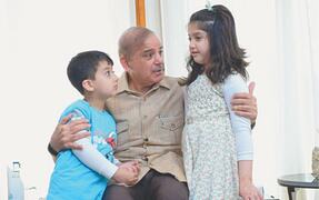 PM Shehbaz visits family of martyred customs officer