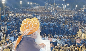 Fazl accuses establishment of poll manipulation to appease US