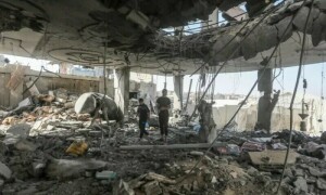 جنگ بندی کے لیے ہونے والے مذاکرات سے قبل اسرائیل کی رفح پر بمباری