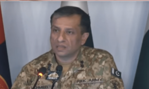 Only way back for PTI is if it offers earnest apology, forgoes politics of anarchy: DG ISPR
