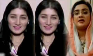 ٹاک شو میں مہربانو قریشی کے ہنسنے پر عظمیٰ بخاری برہم