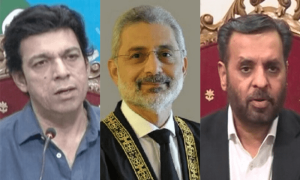 &rsquo;بادی النظر میں توہین عدالت ہوئی&lsquo;، چیف جسٹس نے فیصل واڈا، مصطفیٰ کمال کو طلب کرلیا