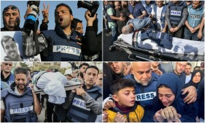 &rsquo;ورلڈ پریس فریڈم ہیرو&lsquo; ایوارڈ فلسطینی صحافیوں کے نام