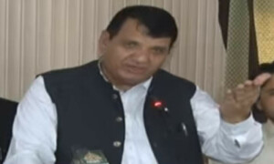 صوابی: وفاق سے پہلے مفروضوں پر صوبائی بجٹ پیش کرنا عوام کی توہین ہے، امیر مقام