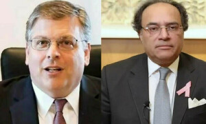 امریکی سفیر کی وزیر خزانہ سے ملاقات، تجارت، سرمایہ کاری سمیت اہم معاشی امور پر تبادلہ خیال