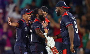 Aaron Jones blasts USA to debut T20 World Cup win over Canada