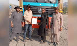Afghan cargo trucks enter Pakistan on TAD for first time