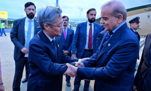 شہباز شریف پانچ روزہ سرکاری دورے پر چین پہنچ گئے