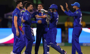 ٹی20 ورلڈکپ میں نیوزی لینڈ کیخلاف تاریخی کامیابی، افغانستان نے کئی ریکارڈ اپنے نام کرلیے