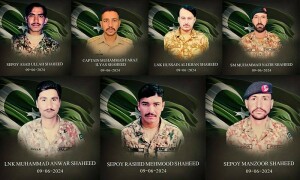 Seven security men martyred in Lakki Marwat