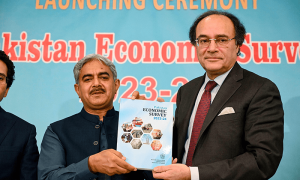 مالی سال 24-2023 کے دوران اقتصادی ترقی کی شرح 2.38 فیصد ریکارڈ