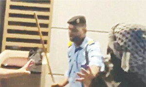 8 held, policeman hurt as anti-Israel protest turns violent in Islamabad
