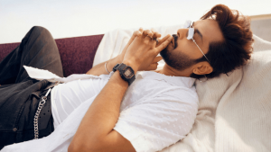 Why does Fahad Mustafa believe his clothing label Nine Figures is different from other celebrity-owned brands?