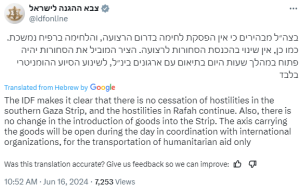 Israeli army says fighting will continue in southern Gaza despite &lsquo;tactical pause&rsquo;