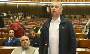 &rsquo;سی پیک سے متعلق انٹیلی جنس ناکامی&lsquo;، عمر ایوب کا آرمی چیف سے فارمیشن کمانڈرز کانفرنس بلانے کا مطالبہ