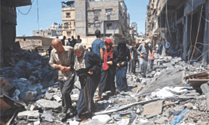 Israeli shelling kills dozens near ICRC office in Gaza