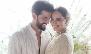 سوناکشی سنہا نے ساتھی اداکار اور دوست ظہیر اقبال سے شادی کر لی